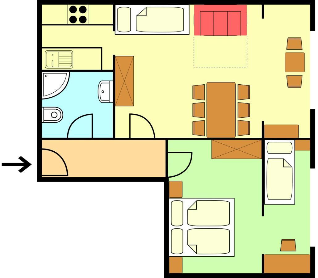 Apartments Mitteregg 잘바흐 힌터글렘 객실 사진